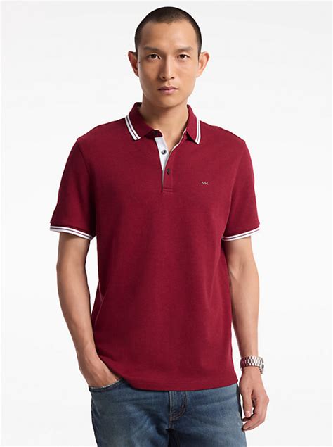 michael kors greenwich cotton polo